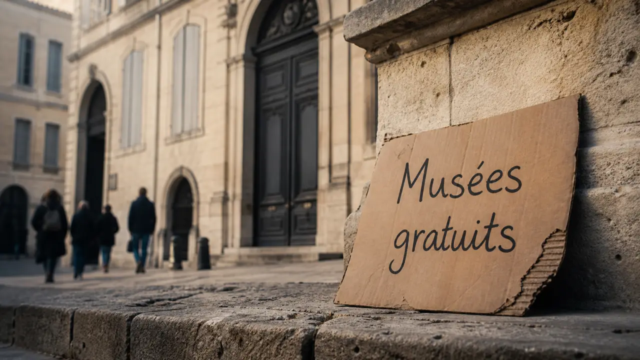 Musées avignon gratuits : entrée d’un musée à Avignon