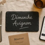 Restaurants Avignon ouverts le dimanche : où manger le dimanche