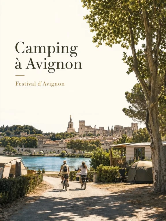 Camping festival avignon près des remparts d’Avignon et du Palais des Papes