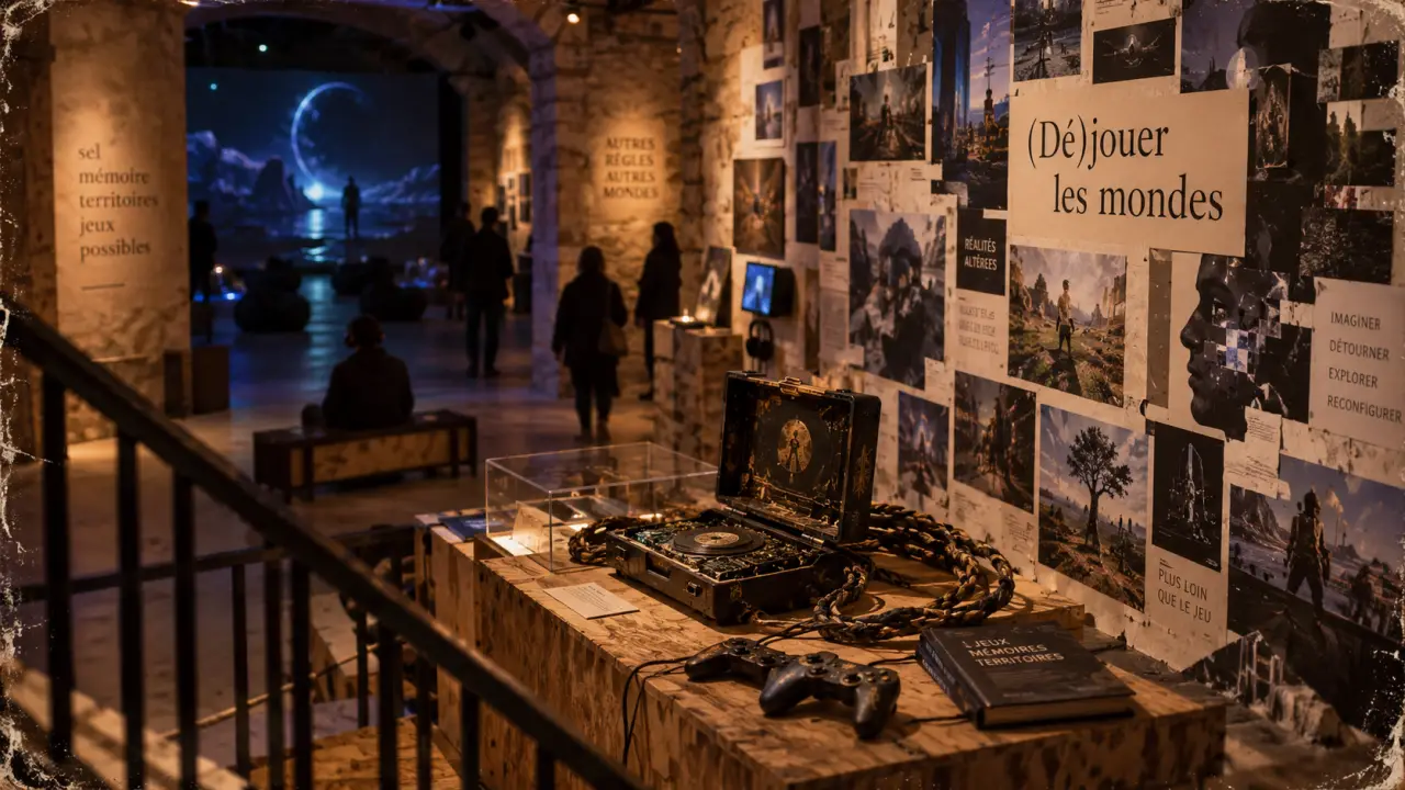 (Dé)jouer les mondes, l’art et le jeu vidéo au Grenier à Sel