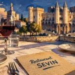 etienne restaurant avignon : Restaurant SEVIN à Avignon, salle et façade près du Palais des Papes