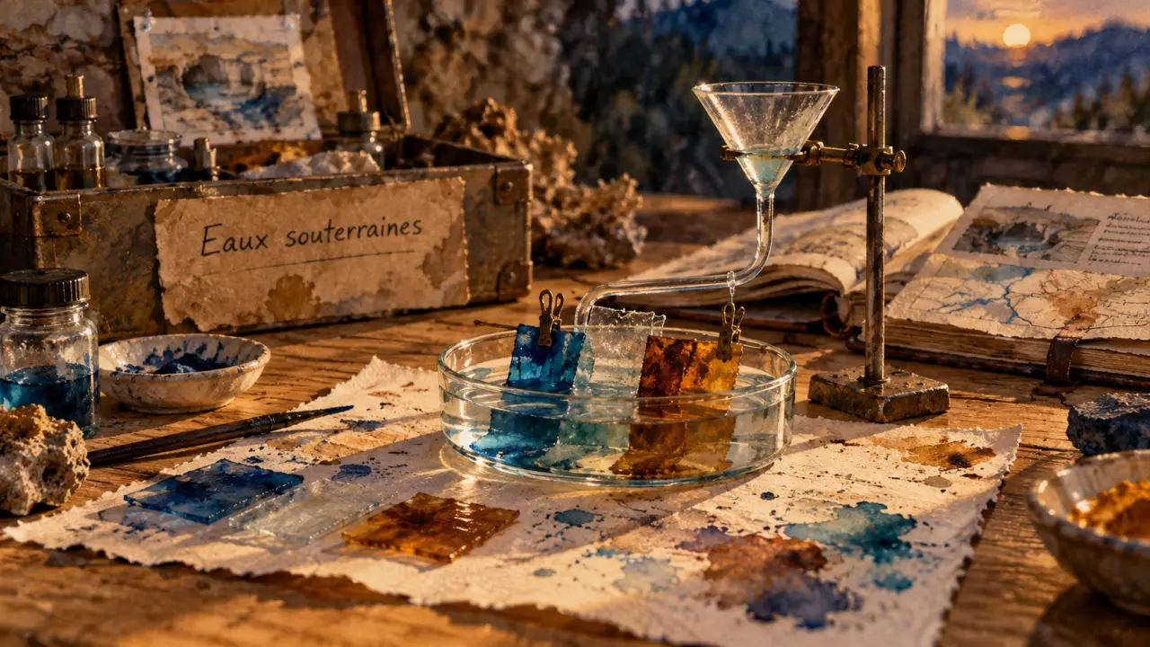 À la Villa Créative, cinq artistes explorent les eaux souterraines